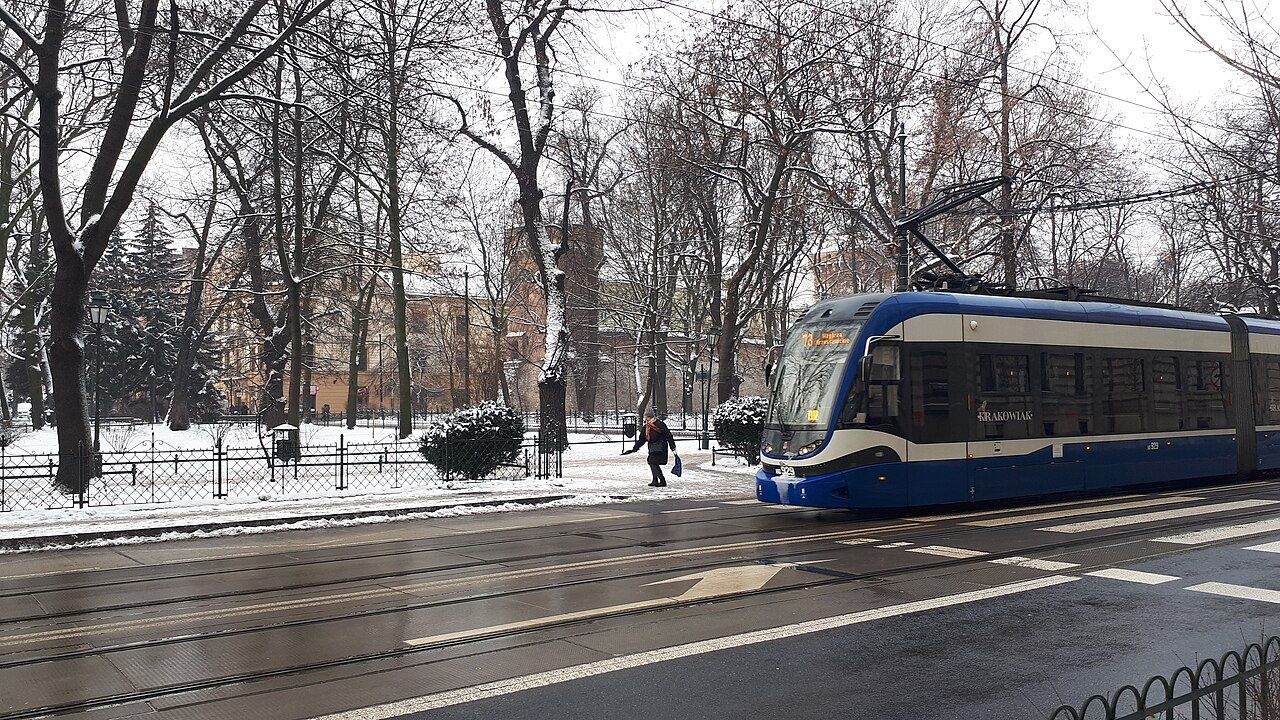 Ulica Basztowa w centrum Krakowa